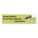 Anti-bush bumper stickers