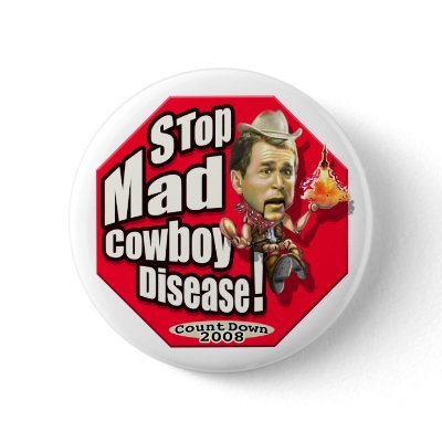 Anti-Bush  Button  by buttonZup
