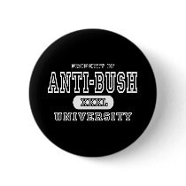 Anti-Bush Univeristy Dark buttons