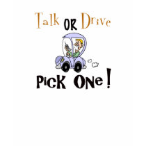 Anti Cell Phone and Driving t-shirts