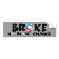 Anti change,anti Obama bumper stickers by NOBAMAMAN Anti change,anti Obama bumper stickers