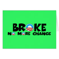 Anti change,anti Obama Cards