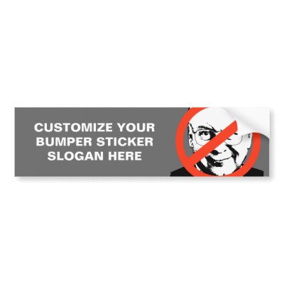 ANTI-CHENEY: ANTI-Dick Cheney Bumper Stickers by ElectionGear
