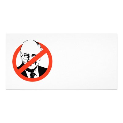 ANTI-CHENEY PHOTO CARD by AntiRepublican
