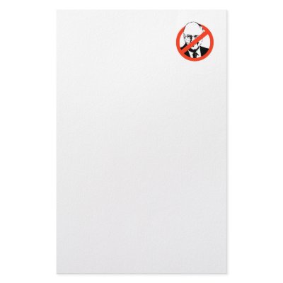 ANTI-CHENEY STATIONERY by AntiRepublican