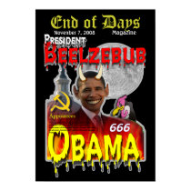 Anti-Christ/Obama posters