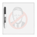 ANTI CLINTON - ANTI BILL CLINTON Dry-Erase WHITEBOARDS