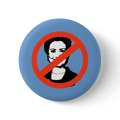 ANTI-CLINTON / ANTI-Hillary Clinton Pins by ElectionGear