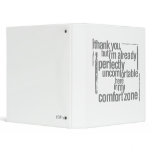 Anti-Comfort Zone Binder