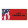 Anti-Conservative Rack Card