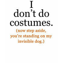 Anti-Costume Halloween T-shirt