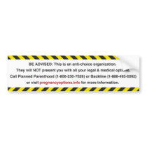 Anti-CPC bumper sticker (normal) bumper stickers