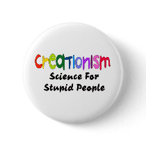 Anti-Creationism Pinback Buttons