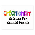 Anti-Creationism Postcard