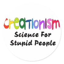 Anti-Creationism stickers by godless_heathen Anti-Creationism stickers