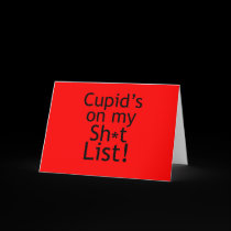 Anti Cupid Cards
