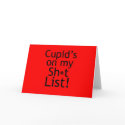 Anti Cupid Cards by antivalentinesday Anti Cupid Cards