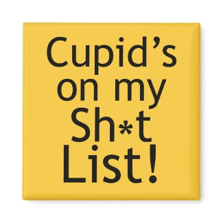 Anti Cupid Novelty Gifts magnet