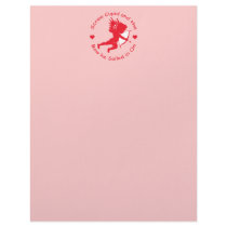 Anti Cupid Stationery Letterhead