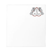Anti Cupid Valentines Day notepads