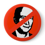 ANTI-DANIELS PINBACK BUTTON