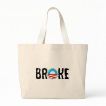 Anti debt anti Obama Bag