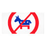 Anti-Decrat Donkey Customized Photo Card