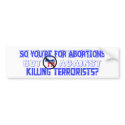 Anti Democrat bumper stickers