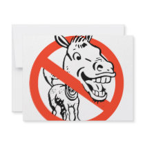 Anti-Democrat Personalized Invitation