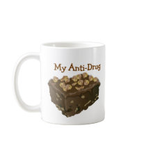Anti-Drug Brownie Mug by ArtsyRavenclaw Anti-Drug Brownie Mug