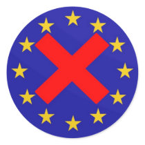 Anti European Union Sticker