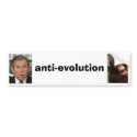 Anti-Evolution bumper stickers by vidalcid Anti-Evolution bumper stickers