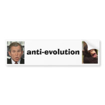 Anti-Evolution bumper stickers