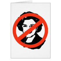 ANTI-FEINSTEIN: ANTI-Diane Feinstein Gear Greeting Card