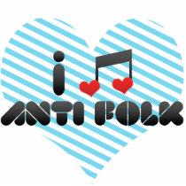 Anti Folk fan Acrylic Cut Outs