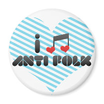 Anti Folk fan Magnet
