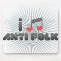 Anti Folk fan Mouse Pad