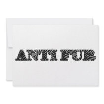 Anti Fur/Animal Protection Personalized Invitation