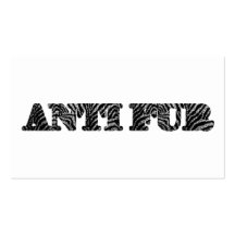 ANTI FUR Business Profile Card Business Card Templates