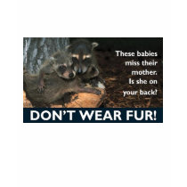 Anti -Fur t-shirts by DebbyRC Anti -Fur t-shirts