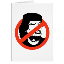 ANTI-GADDAFI CARD