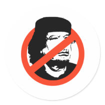 ANTI-GADDAFI stickers