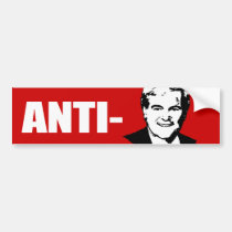 ANTI-GINGRICH bumper stickers