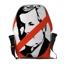 ANTI-GINGRICH messenger bags