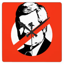 ANTI-GINGRICH wall clocks