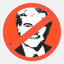 ANTI-GINGRICH stickers