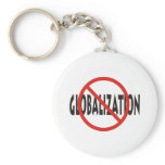 Anti-Globalization Key Chain