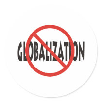 Anti-Globalization stickers