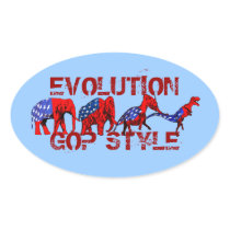 Anti-GOP Anti-Republican Evolution Satire