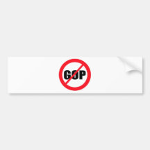 Anti-GOP Bumper Sticker